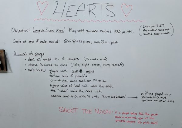Hearts Rule Sheet